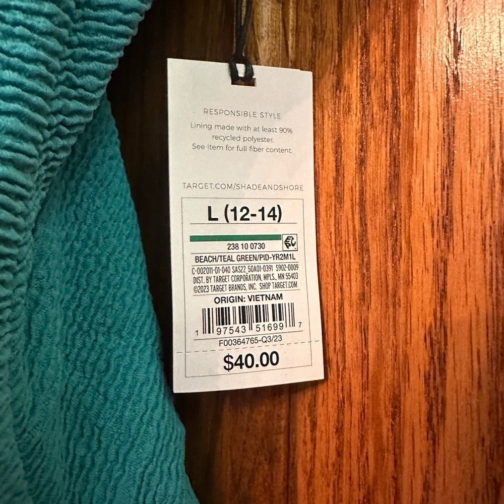 Teal Shade & Shore One-Piece Swimsuit - Picture 3 of 4